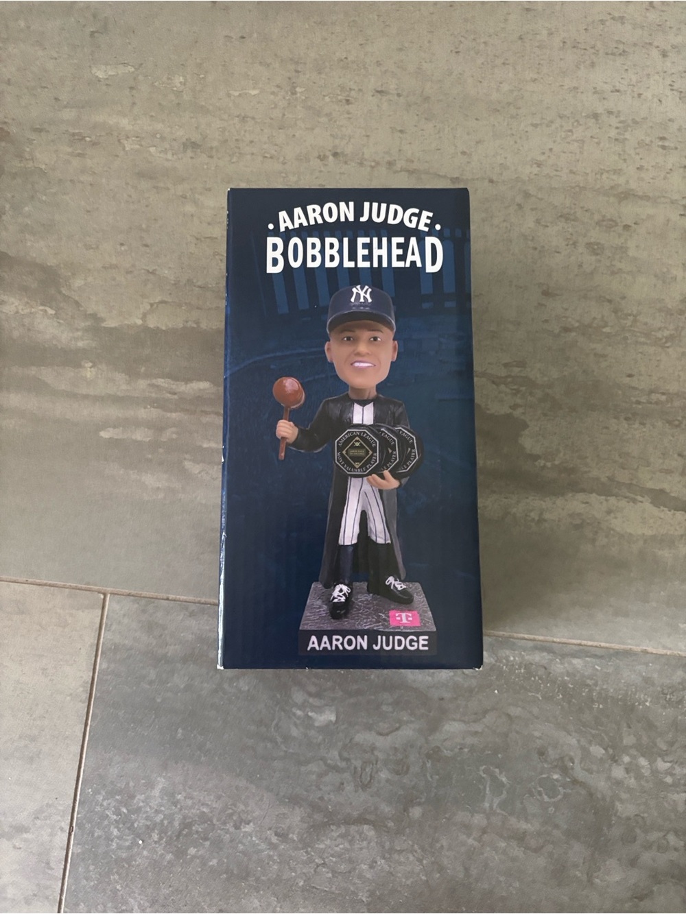 Aaron Judge Bobblehead - Navy Blue Baseball Collectible